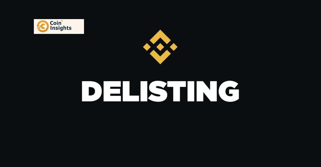 Hình ảnh minh họa cho quyết định hủy niêm yết token từ Binance