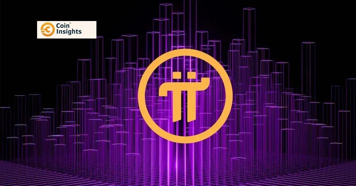 Hình ảnh mô phỏng giá trị Pi và cập nhật thị trường