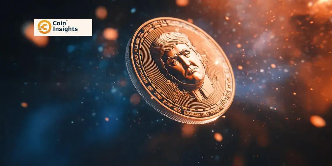 Hình ảnh minh họa memecoin Trump