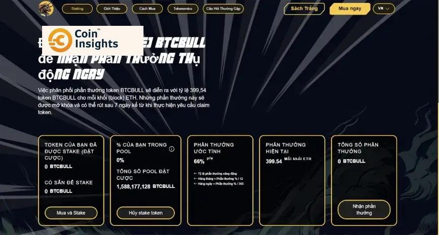Quy trình tham gia BTC Bull Token