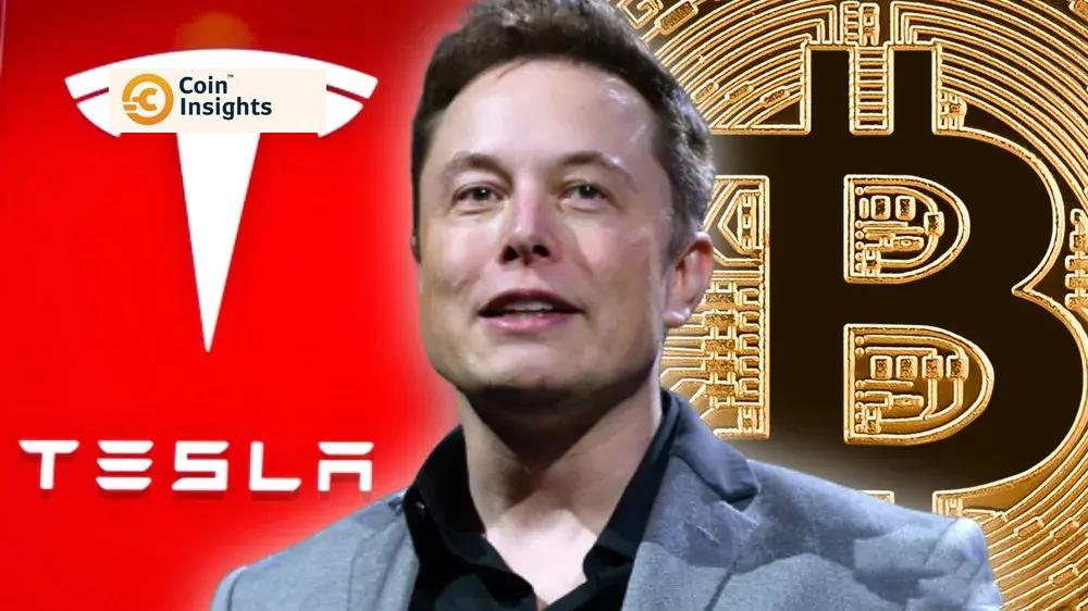 Hình ảnh minh họa về Bitcoin và Tesla