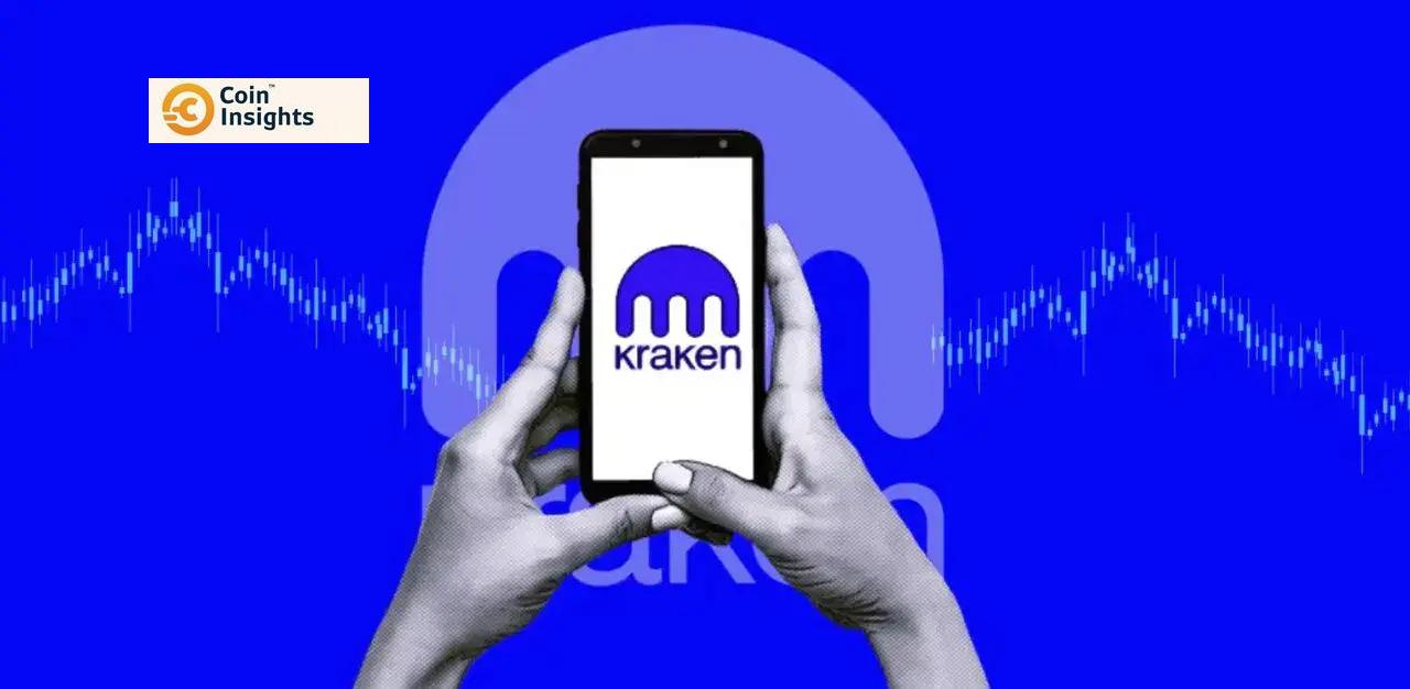 Màn hình giới thiệu sản phẩm staking của Kraken