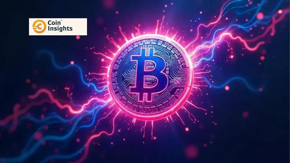 Biểu đồ giá Bitcoin với mô hình vai đầu vai ngược