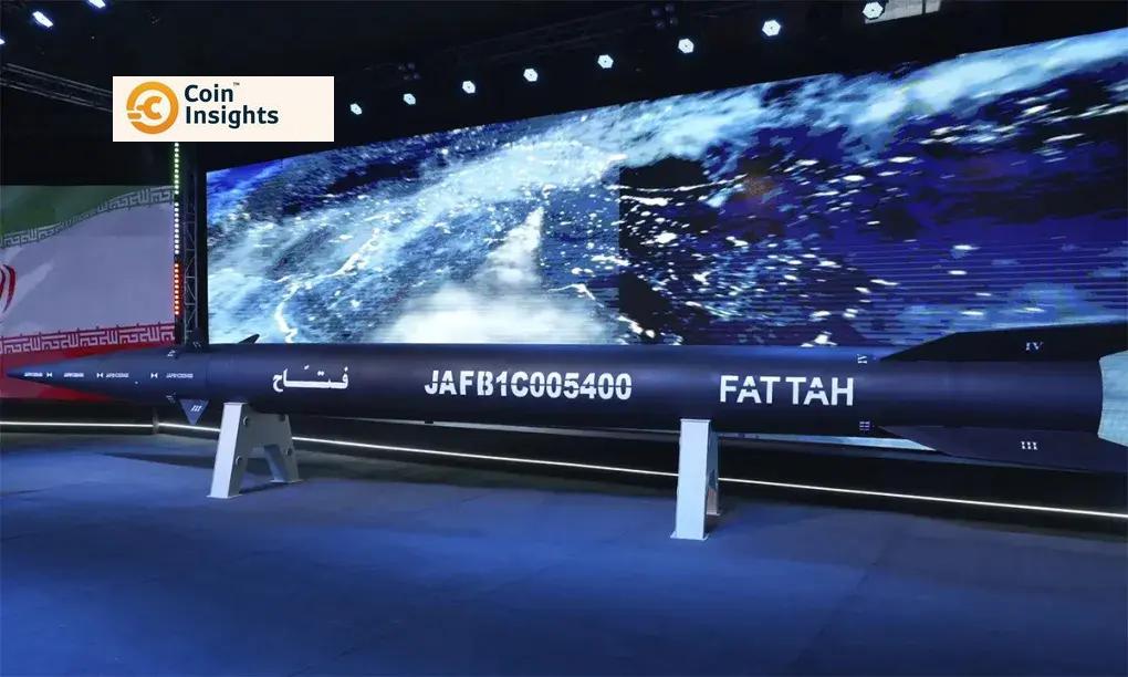 Tên lửa Fattah trong lễ công bố