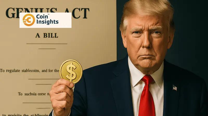 Tổng thống Donald Trump kêu gọi thông qua GENIUS Act