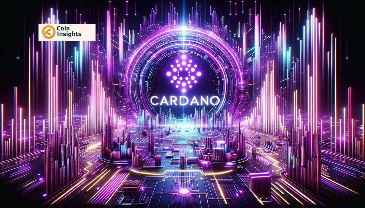 Hình ảnh minh họa Cardano với biểu đồ kinh tế