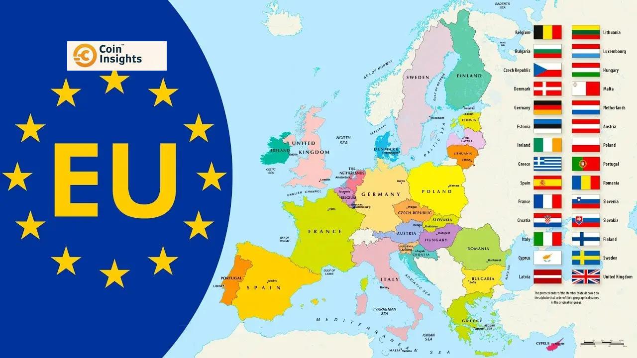 Hình ảnh minh họa đồng euro kỹ thuật số