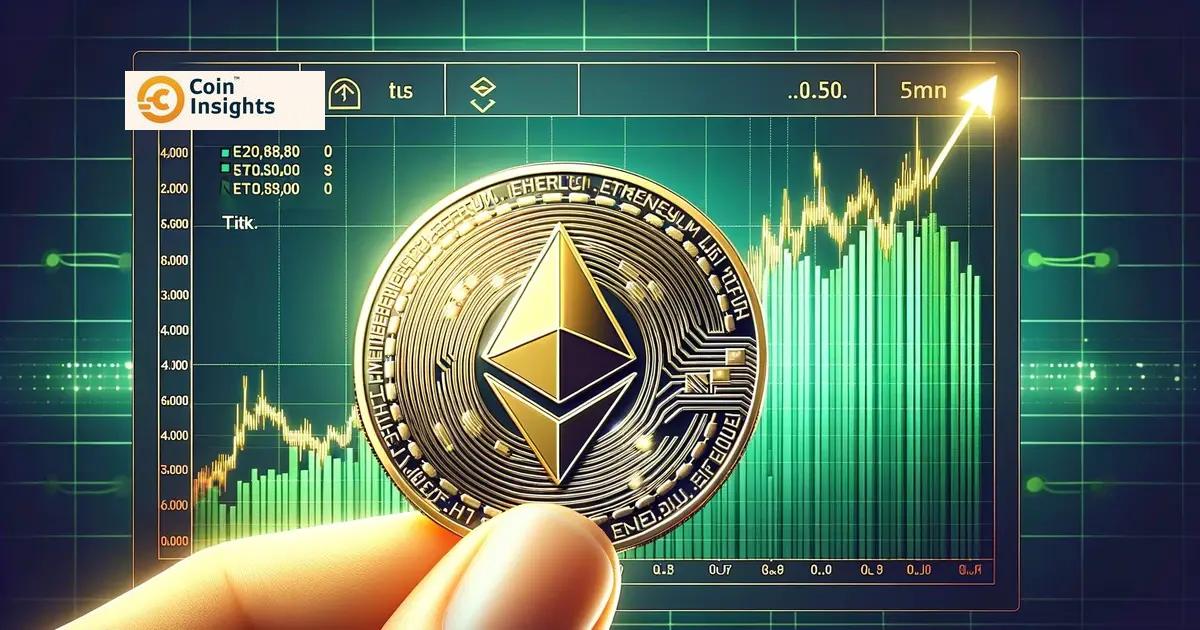 Biểu đồ giá Ethereum các năm