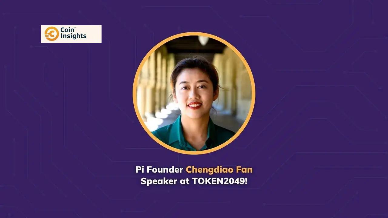 Bà Chengdiao Fan - Đồng sáng lập Pi Network tại TOKEN2049